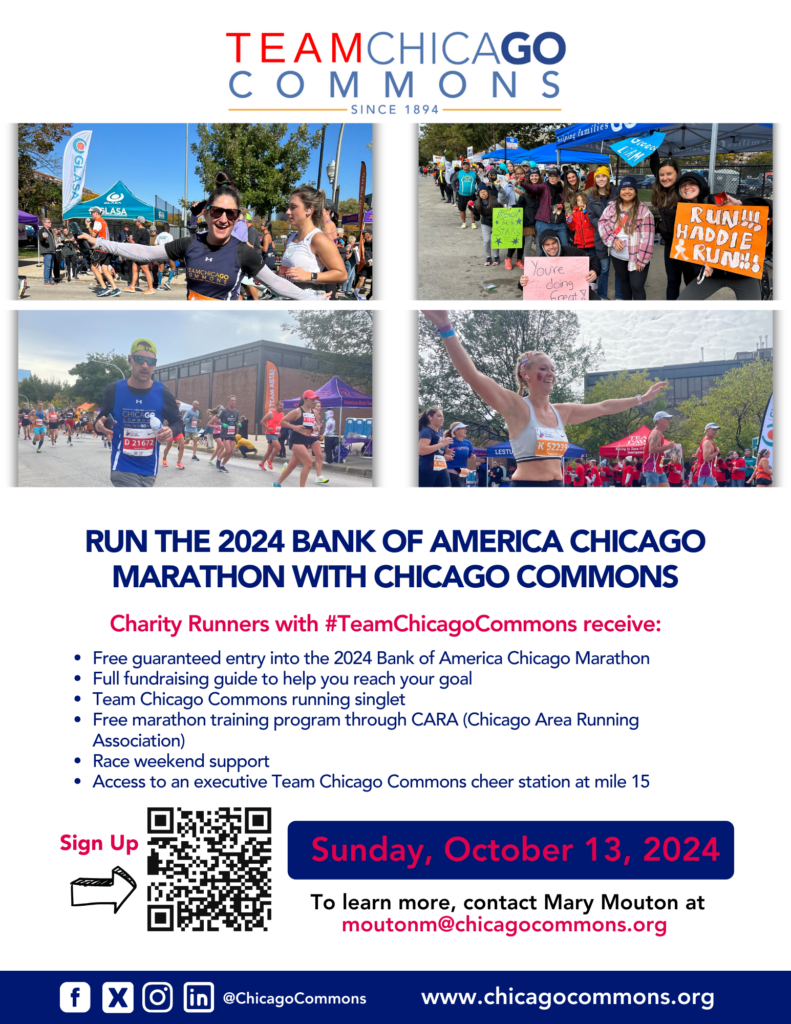 2024 Marathon Flyer Chicago Commons