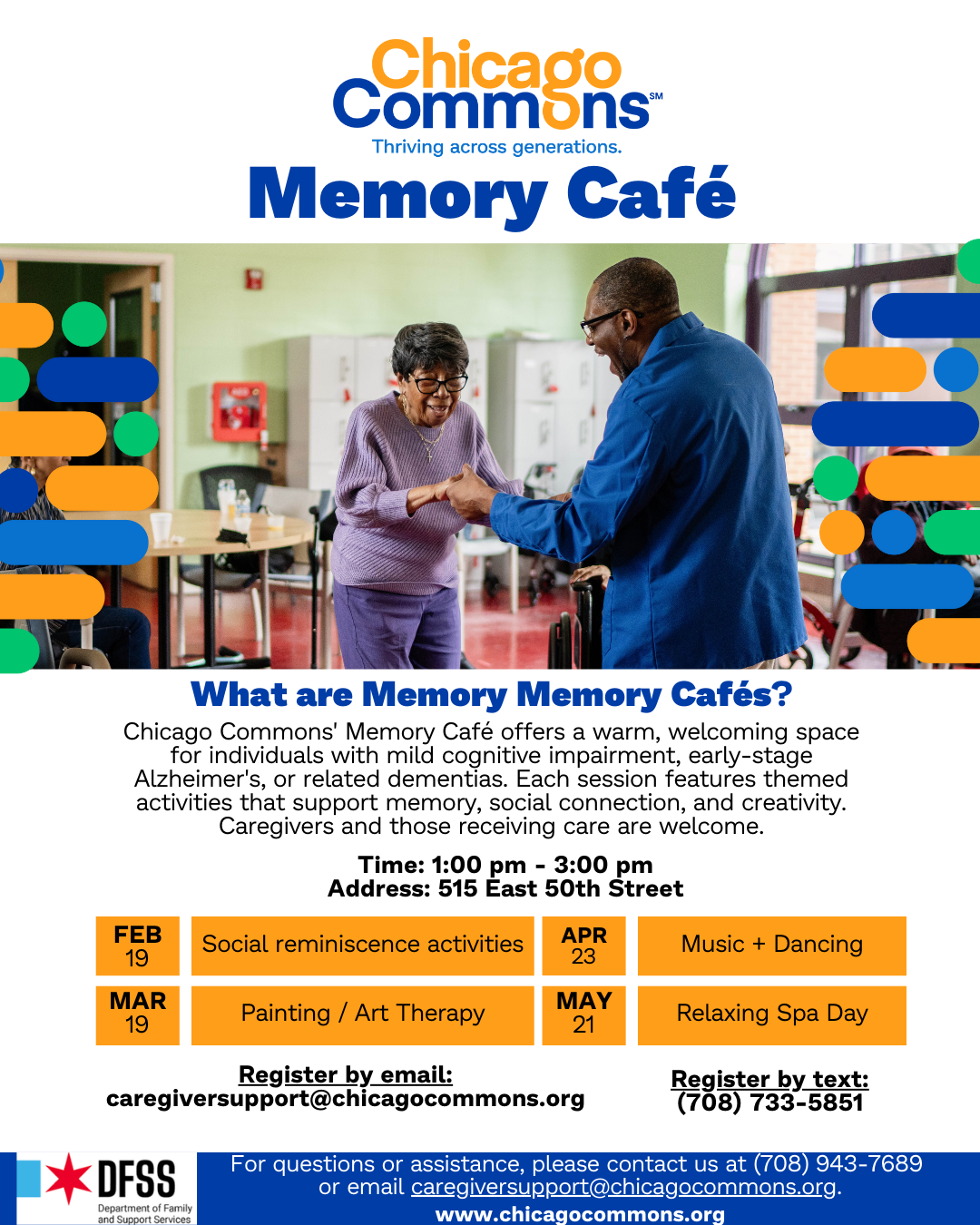 Memory Café: Music + Dancing